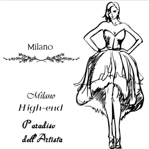 DABOXIBO Fashion Girl Clear Stamps Mold For DIY Scrapbooking Cards Making Decorate Crafts 2020 NEW Arrival