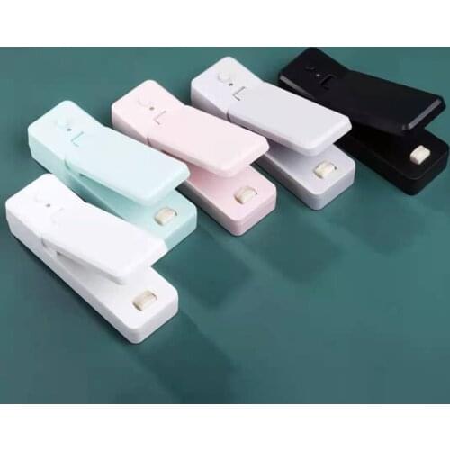 USB Rechargeable Electric Sealing Machine Food Clip Heat Sealing Machine Food Packaging Storage Bag Clips Kitchen Accessories