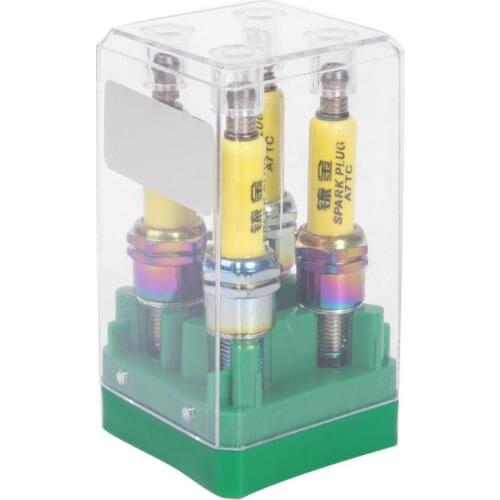 VODOOL Car Accessories Ignition System Styling High Performance A7TC Spark Plug for Motorcycle Scooter ATV Dirt Bike Moped MGO3