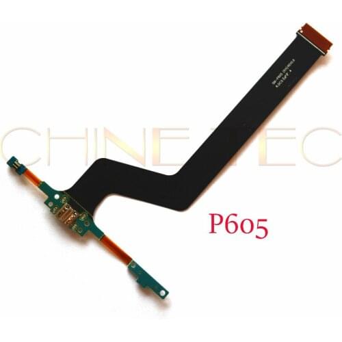 1pcs For Samsung Galaxy Note 10.1 2014 Edition P600 P601 P605 Charging Charger Port Dock Connector Jack MIC Module Flex Cable