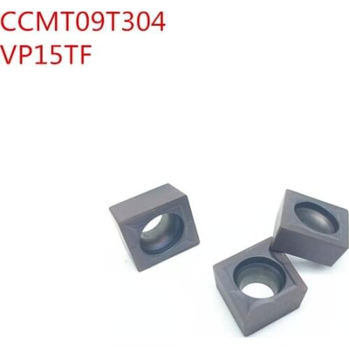 100pcs CCMT09T304/08 VP15TF carbide Insert turning tool cnc tool Internal Turning Tool or External Turning Tool