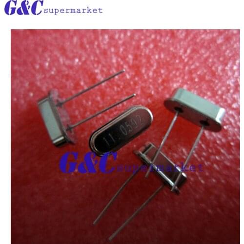 20PCS 11.0592 MHZ Crystal Oscillator HC-49S Type Passive Crystals GOOD QUALITY diy electronics
