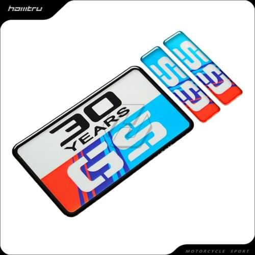 3D GS 30 Years Sticker GS Anniversary Tank Pad Stickers Case for BMW F850GS R1200GS F650GS F800GS F700GS F750GS G310GS 30TH