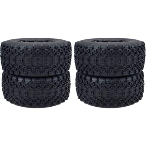 4PCS 2.2 Inch 1/10 Big-foot RC Car Tires for HPI HSP Savage XS TM Flux ZD Racing LRP 1/10 Scale Exceed Electric Off Road Truck