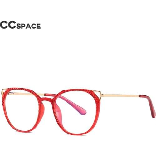 49982 Cat Eye Anti Blue Light Optical TR90 Glasses Frames Women Cat Ear Fashion Computer Eyeglasses