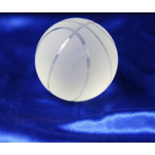 6cm Crystal Glass Basketball Sports Souvenir Competition Gift Home Decoration