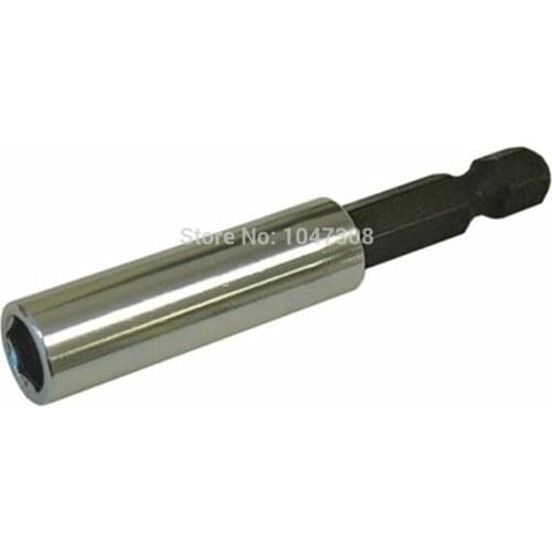 60mm Magnetic Screwdriver Bit Holder Socket Set Extension Quick Change 1/4" Hex for use in Hand-Held Drivers or Power Drills