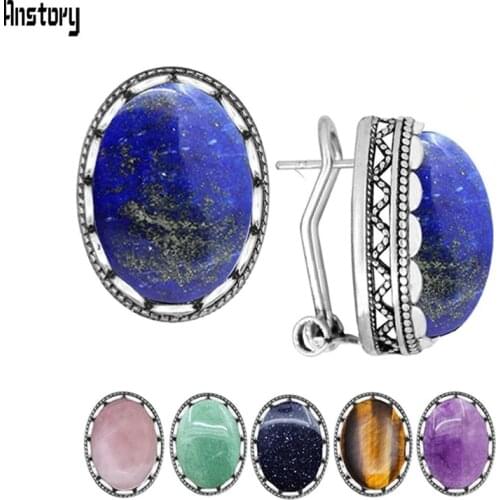 Anstory Women's Silver Earrings