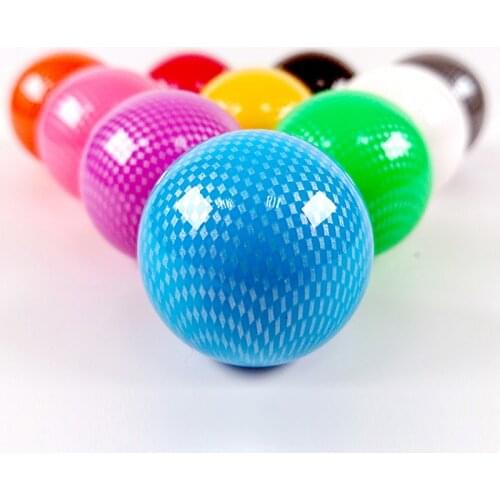 Arcade Replacement KDiT Fine Mesh Carbon Fiber Ball Top Topball Joystick Handle Knob for Arcade ZIPPY SANWA Joysticks Handle