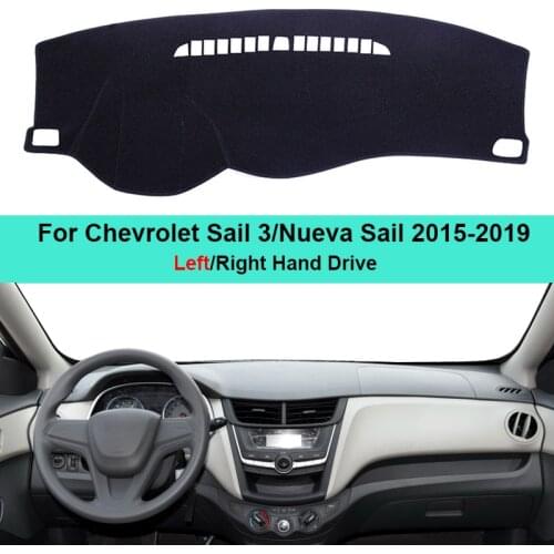 Car Dashboard Cover Dash Mat Carpet For Chevrolet Chevy Sail 3 Nueva Sail 2015 - 2019 Sun Shade Pad Anti-Sun UV Anti-dirty