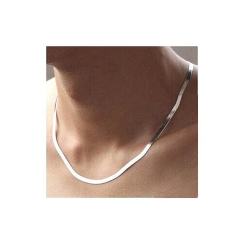 CHN55 high quality classic design men`s necklaces 925 sterling silver men necklace jewelry promotion wholesale gift
