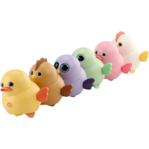 Baby Cute Electric Swing Magnetic Chick Duckling Owl Walking Squad Duck Swing Animal Toys For Children Funny Educational Toys