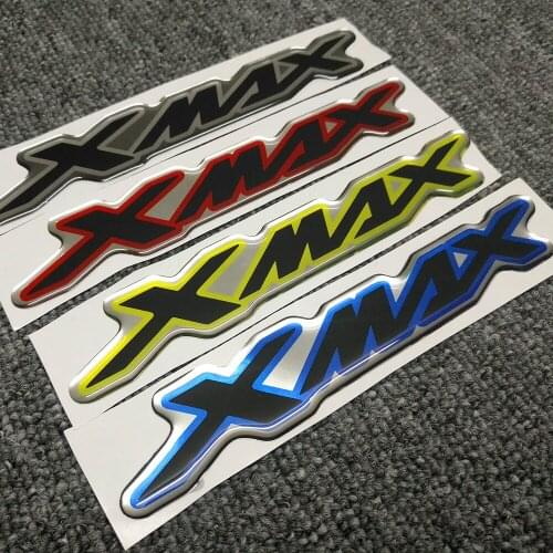 For Yamaha X-MAX XMAX X MAX 125 250 300 400 3D Motorcycle Stickers Mark Tank Decals Emblem Badge Tank Pad Protector 2017 2018