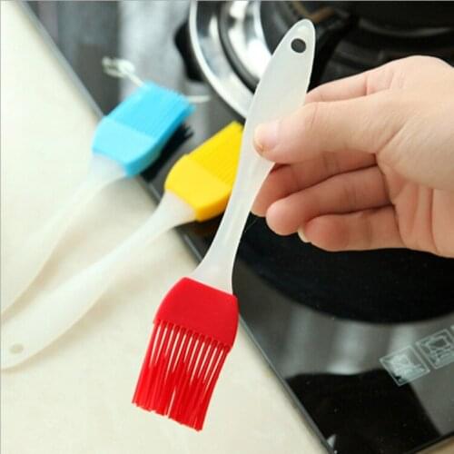 Home Kitchen Tools Flexible Silicone Basting Brush Sweep Grilling Cook Kitchen, Pastry Brushes Soft High temperature Brush