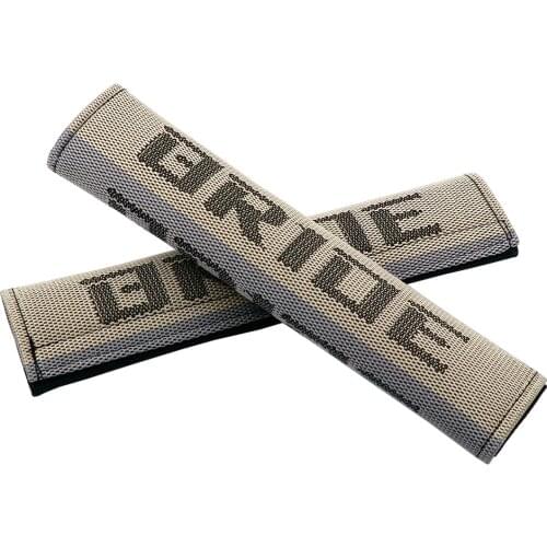 JDM Style Bride Hyper Fabric Seat Belt Cover Shoulder Strap Pads for for Universal Car Seat Belt