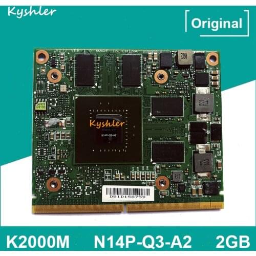 K2000M K 2000M N14P-Q3-A2 CN-0D30WG MXM 3.0 Video Graphics Card GPU for Dell M4700 M4800 HP 8560W Fast Shipping