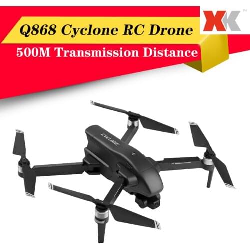 High Quality XK Q868 Cyclone GPS 5G WIFI FPV with 2-Axis Gimbal 4K Camera 30min Flight Time RC Quadcopter Drone RTF - In Box
