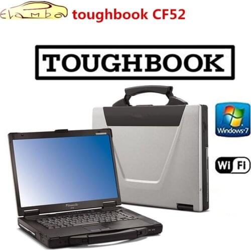 Toughbook CF52 I5 4GB Laptop with HDD SSD Window7 Military Toughbook CF52Laptop can work for diagnostic alldata/ c5/ c4/ icom