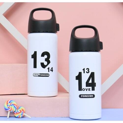 New creative network celebrities fashion men and women 304 stainless steel bullet cover insulation cup car lovers personality