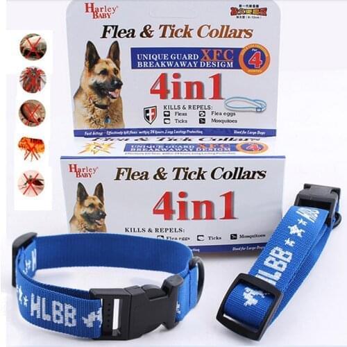 Hot Kill Flea & Tick Collar For Large Dog Cat Pet Supplies Product Adjustable For S/L Large Small Dogs Cats Pets Puppies