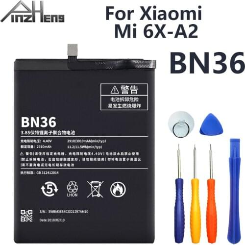 PINZHENG Xiaomi Mi A2 Phone Batteries