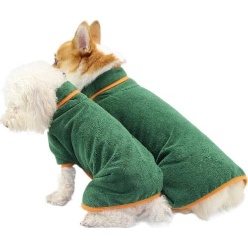 Pet Towel Super Absorbent Dog Bathrobe Towel Quick Dry Cat Bath Towel Dog Bath Warm Clothes Towel Bathrobe #8