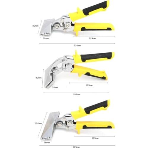 Sheet Metal Bending Pliers Crimping Tool Hand Seamer Wide Jaw Straight Elbow