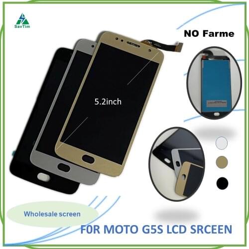 5.2" inch for Motorola G5S LCD display XT1792 XT1793 XT1794 XT1795 digital component replacement