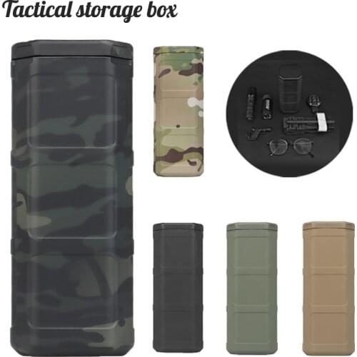 Tactical outdoor Storage box Anti Pressure Shockproof Carry Small things storage expert For travel fishing Camping