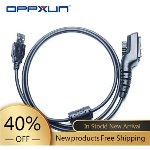 2021 Hot Wholesale OPPXUN USB Programming Cable for HYT Hytera PD702G PD580 PD780 PD782 PD708 PD788 Dropshipping
