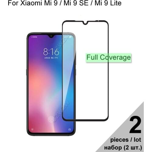 Protective Glass For Xiaomi Mi 9 SE / Mi 9 Lite / Pro Full Coverage Tempered Glass For Xiaomi Mi 9 Lite Mi 9 SE Pro