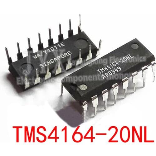 10pcs/lot TMS4164-15NL TMS4164-15 TMS4164 4164 TMS4164-12NL TMS4164-10NL DIP16 64K X 1 PAGE MODE DRAM TMS4164-20NL