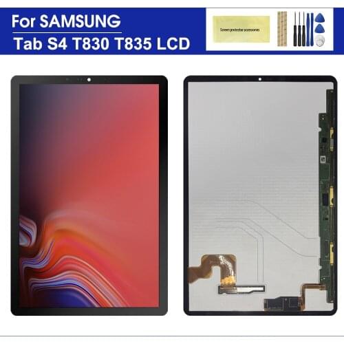 100% Original LCD For Samsung Galaxy Tab S4 10.5 T830 T835 LCD Display Touch Screen Digitizer Assembly Panel Replacement