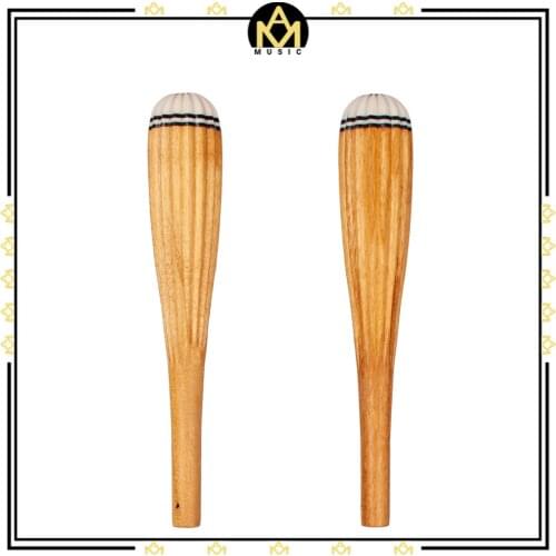 2 Pieces Professional Erhu/Urheen Shaft Maple Erhu Shaft Chinese Erhu Shafts Erhu DIY Parts Set