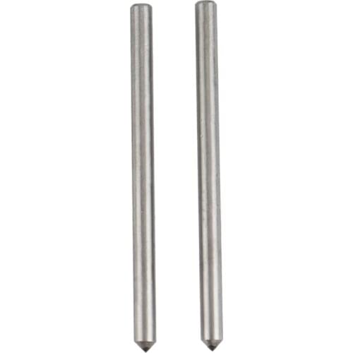 2Pcs Point Engraving Cutters Metal Stone Circuit Board PCB Bits Engraver Cnc Cutting Tools Milling Cutter