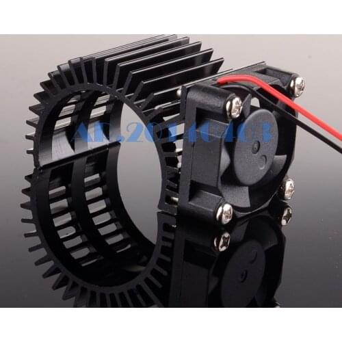 540 550 Motor Heat Sink With Cooling Fan 03300 3650 3660 3674 for HSP 03011 107051 7014 RC 1/10 car