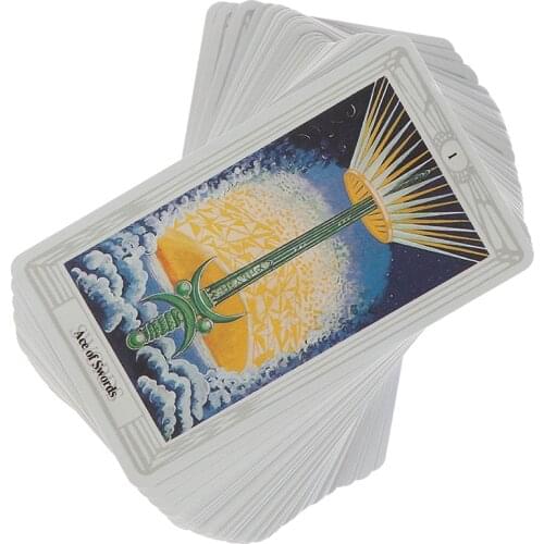 78 Cards Egyptian Myth Divination Aleister Crowley Thoth Tarot Pocket Guidebook