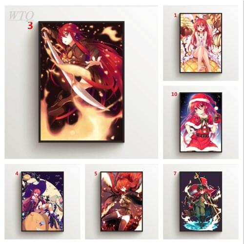 Anime Posters Shakugan No Shana Canvas Painting Wall Poster Wall Decor Posters Wall Art Picture Home Decor Room Decoration