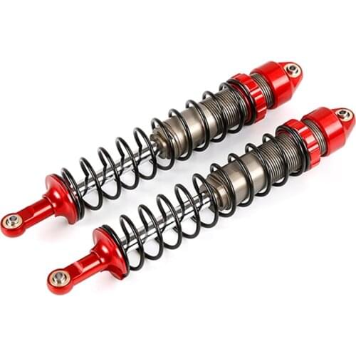 CNC Metal 10MM Rear Shock Absorption Assembly Set for 1/5 HPI ROVAN BAJA KM 5B ROFUN BAHA RC CAR Toys PARTS