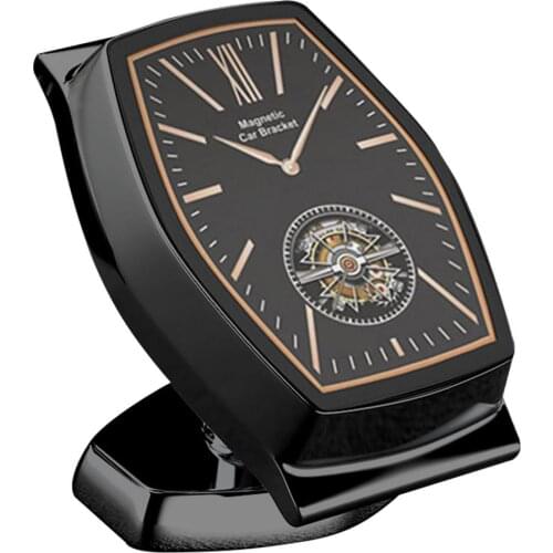 Car Mobile Phone Holder Magnetic Suction Patch Suction Cup Type Car Powerful Magnet Central Control Navigation Fixing Bracket