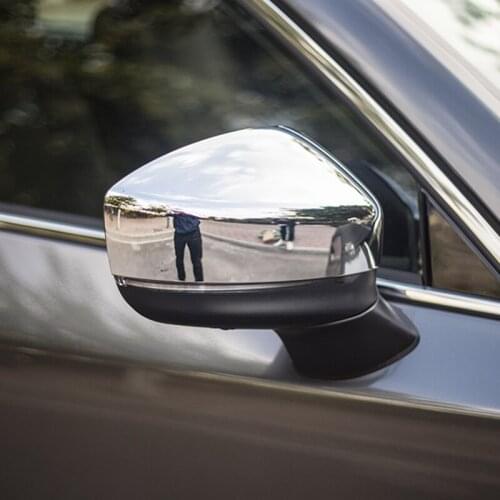 For Mazda CX-8 CX8 2018 2019 Rearview Mirror Decoration Protector Shell Cover Car-styling Accessories