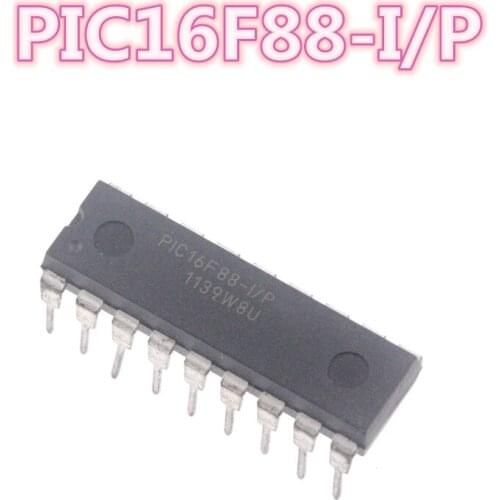 Good quality PIC16F88-I/P PIC16F88 16F88-I/P 16F88 DIP-18 controller MCU single chip microcomputer Free shipping
