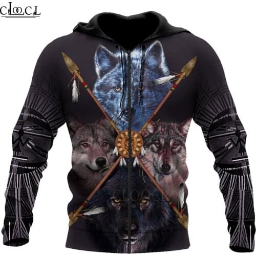 HX Fashion Zipper Hoodies Newest Popular Native Indian 3D Print Men Women Hip Hop Streetwear Harajuku Hoddies Drop Shipping