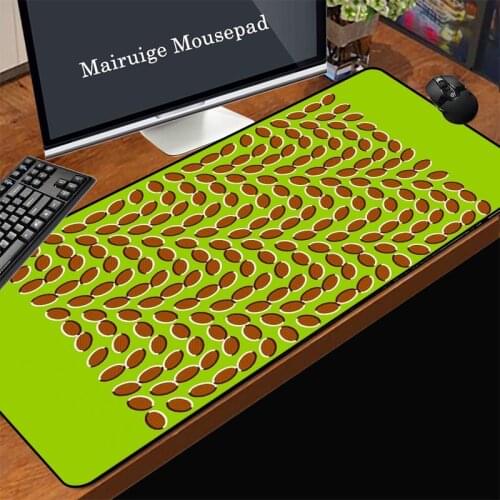 Mairuige Low Price Promotional Game Computer Mouse Pad Natural Rubber Wheat Ear Pattern Home Laptop Keyboard Pad Desk Decoration