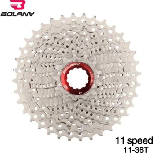 BOLANY Road Bike 11 Speed Cassette 11-36 T Sprockets Bicycle Freewheel Cassette Wide Ratio Bike For Bicycle Accessories
