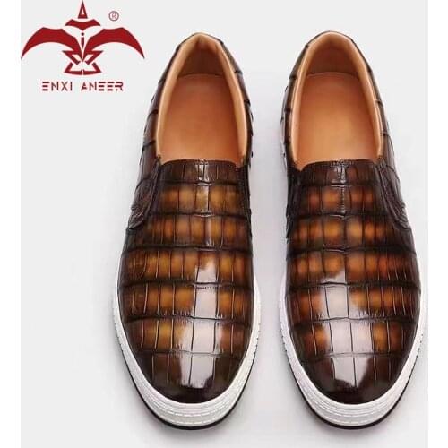Big Shot Shoes ONLY 100% Cro Crocodile Leather Shoes Men Boy Lady Girl Sneaker Shoes Handmade Custom Shoes Designer Shoes