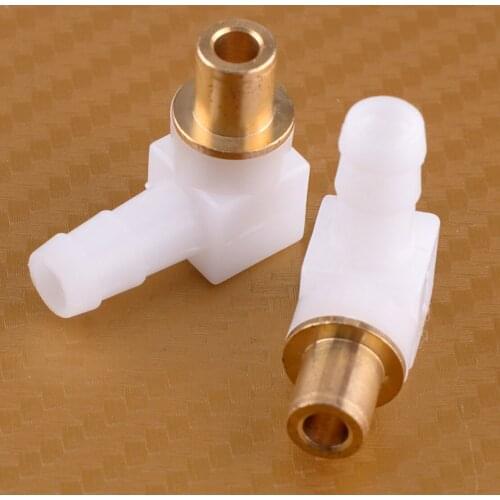 LETAOSK New 2Pcs Carburetor Fuel Hose Connector Replacement Fit for Briggs & Stratton 493496 494451 692317
