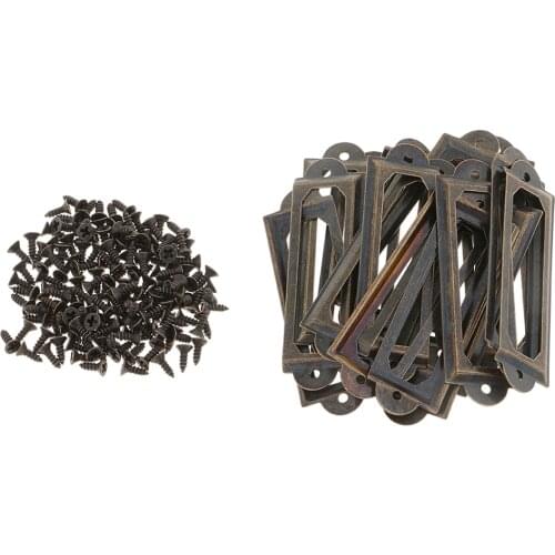 20 Sets Metal Label Holder Filing Cabinet Label Holders Name Tag Card Holder Frames With Screws