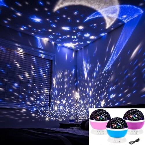 Night Light Usb Starry Sky Light Led Star Sky Projector Super Bright Romantic Starry Sky Table Lamp For Child Bedroom