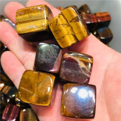 100g Natural crystal tigers-eye and mineral reiki treated gemstone primary gemstone specimens used in jewelry making